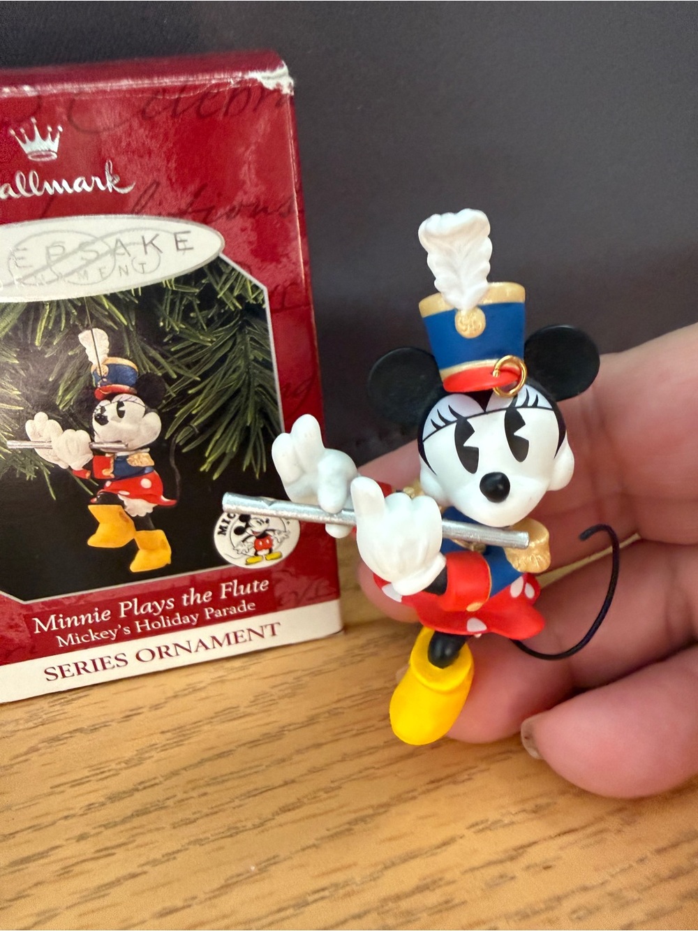 Hallmark Mickey’s Holiday Parade Keepsake Series Ornaments 1 2 Mickey Minnie - Picture 5 of 12